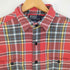ポロバイラルフローレン Polo by RALPH LAUREN インド製 RRL OUTFITTERS コットンチェックネルシャツ メンズ import:M