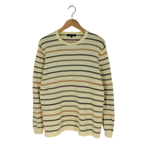 エディーバウアー Eddie Bauer マルチカラーボーダー クルーネックカットソー メンズ import:S