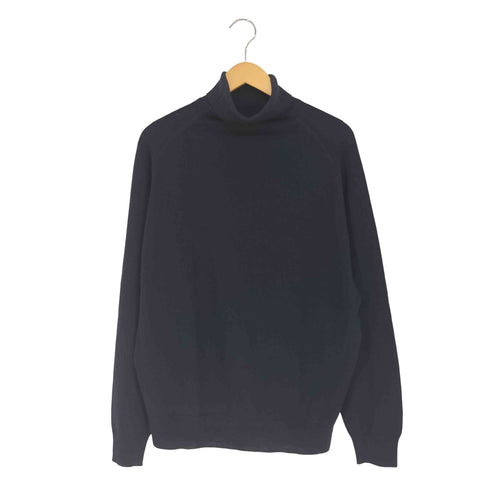 ジョンスメドレー JOHN SMEDLEY イングランド製 Pure New Wool ピュアニューウール タートルネックニット セーター メンズ