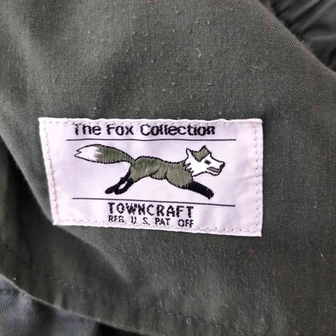 タウンクラフト TOWNCRAFT THE FOX COLLECTION ワンポイント刺繍デザイン イージーストレートパンツ メンズ JPN:M