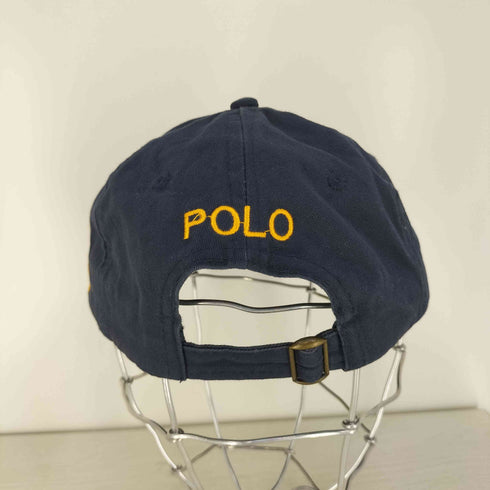 ポロバイラルフローレン Polo by RALPH LAUREN ポニー刺繍 ナンバリング 3 6パネルキャップ レディース ONE SIZE