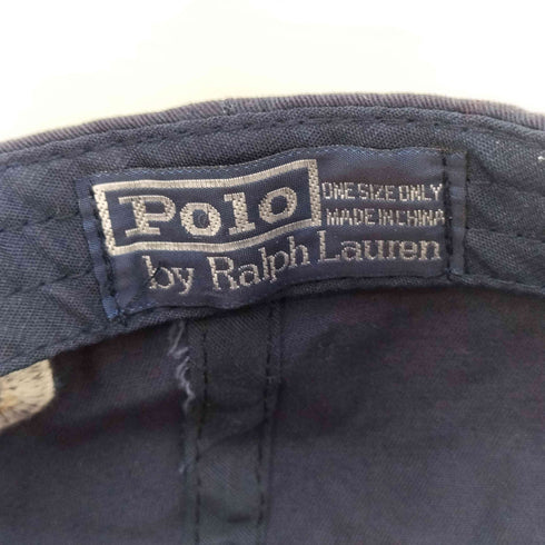 ポロバイラルフローレン Polo by RALPH LAUREN ポニー刺繍 ナンバリング 3 6パネルキャップ レディース ONE SIZE
