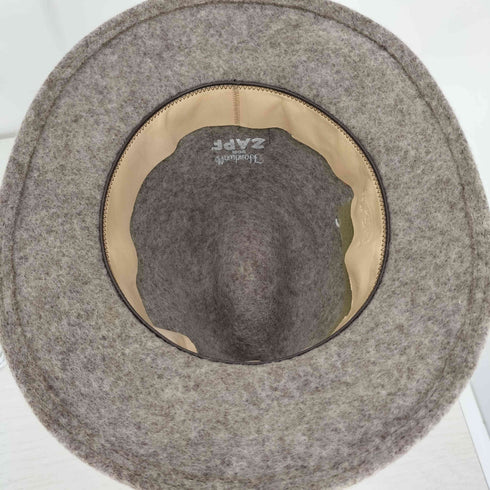 Zapf フェルト中折れチロリアンハット メンズ