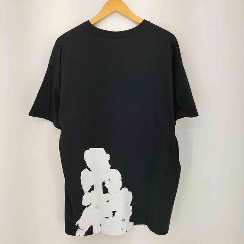 オールモストブラック ALMOSTBLACK 24AW CREW NECK PRINT TEE メンズ