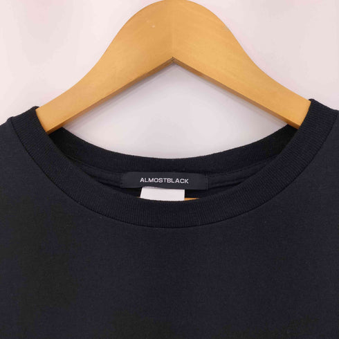 オールモストブラック ALMOSTBLACK 24AW CREW NECK PRINT TEE メンズ