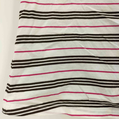 バーバリーブルーレーベル BURBERRY BLUE LABEL ボーダー ボートネック カットソー レディース EUR:38