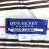 バーバリーブルーレーベル BURBERRY BLUE LABEL ボーダー ボートネック カットソー レディース EUR:38