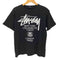 ステューシー Stussy ワールドツアー 両面プリント 半袖Tシャツ メンズ JPN:M