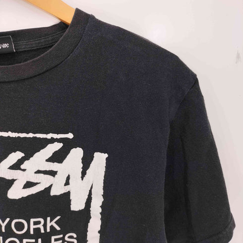 ステューシー Stussy ワールドツアー 両面プリント 半袖Tシャツ メンズ JPN:M