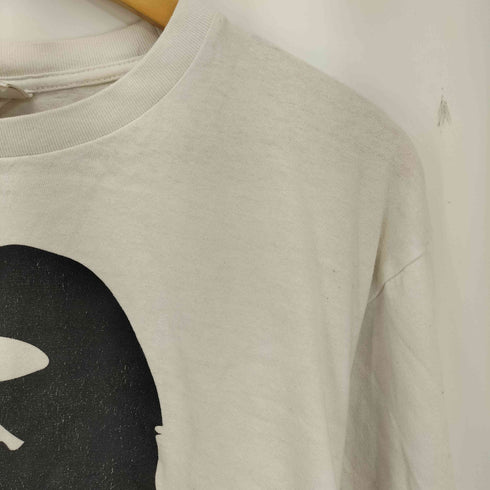 アベイシングエイプ A BATHING APE Crossbone L/S Tee メンズ JPN:L