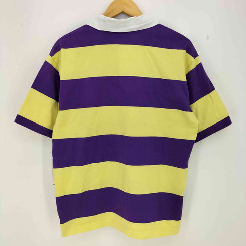 カンタベリー CANTERBURY S/S 4INCH STRIPE Rugby jersey ストライプ ラグビー ジャージー メンズ import:L