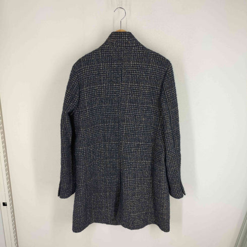 ザラマン ZARA MAN ウールツイード ノーカラーコート メンズ