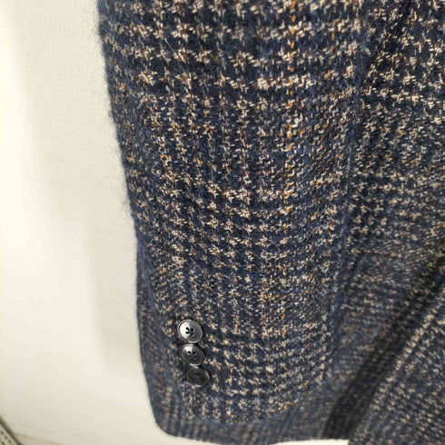 ザラマン ZARA MAN ウールツイード ノーカラーコート メンズ