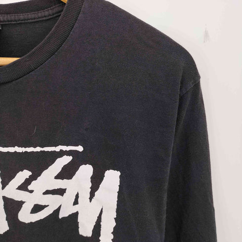 ステューシー Stussy ワールドツアー 両面プリント 長袖Tシャツ メンズ JPN:M