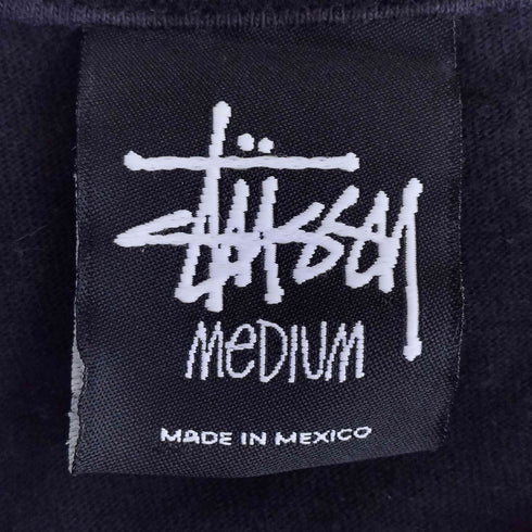 ステューシー Stussy ワールドツアー 両面プリント 長袖Tシャツ メンズ JPN:M
