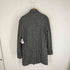 ザラマン ZARA MAN MADE IN ITALY ヘリンボーン ノーカラーコート メンズ