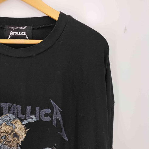 MEMENTISM グラフィックオーバーサイズ ロングTシャツ メンズ