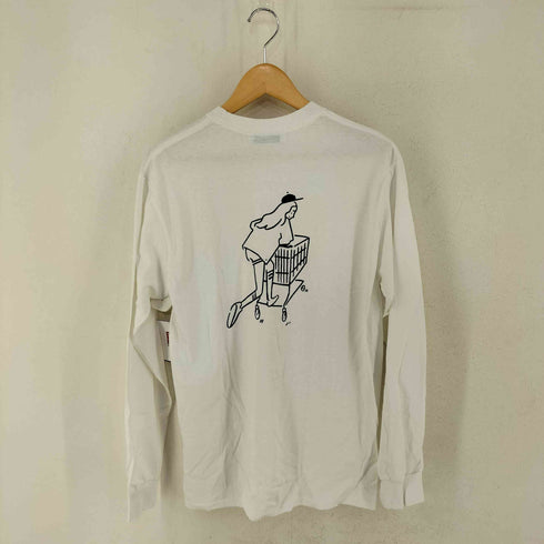 yu nagaba 両面プリント L/S TEE レディース JPN:M