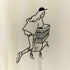 yu nagaba 両面プリント L/S TEE レディース JPN:M