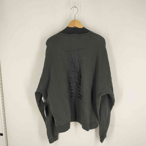 フリークスストア FREAKS STORE Face Records×FREAK'S STORE フェイスレコード 別注 ビッグシルエット バックプリント クルーネックスウェット メンズ JPN:L