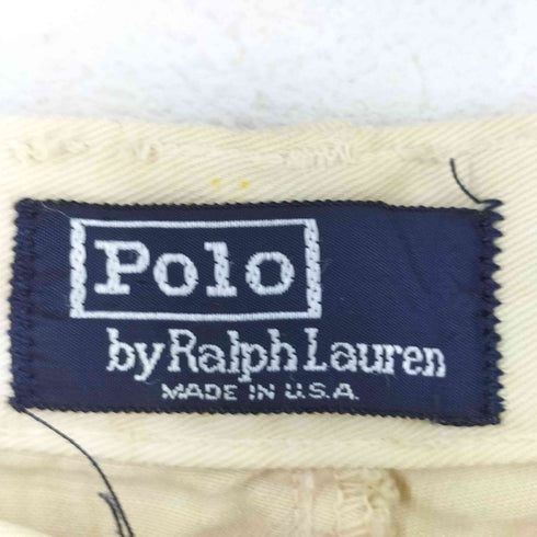 ポロバイラルフローレン Polo by RALPH LAUREN USA製 2タック チノショーツ メンズ 33