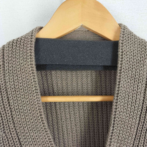 ユナイテッドアローズグリーンレーベルリラクシング UNITED ARROWS green label relaxing SC バルキー コットン/アクリル アゼカーディガン メンズ JPN:L