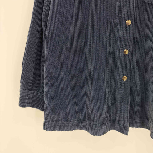 エルエルビーン L.L.Bean 裏地チェック コーデュロイ ロングスリーブシャツ メンズ import:M