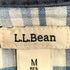 エルエルビーン L.L.Bean 裏地チェック コーデュロイ ロングスリーブシャツ メンズ import:M