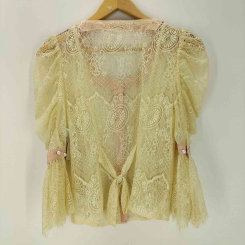 パメオポーズ Pameo Pose Princess Sleeve Lace Top レディース FREE