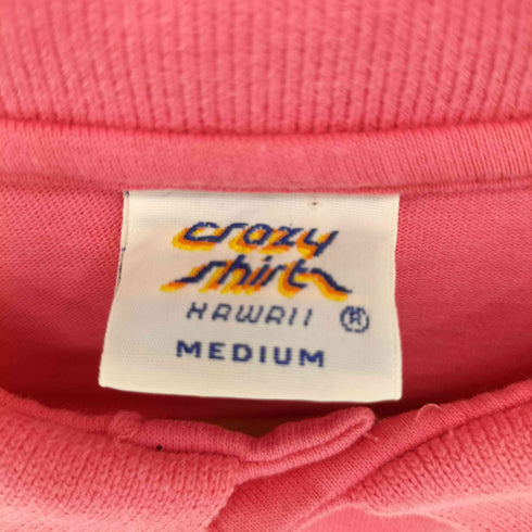 クレイジーシャツ CRAZY SHIRTS 90S USA製 SAN FRANCISCO刺繍 ポロシャツ メンズ import:M