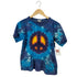 SUNDOG USA製 シングルステッチ タイダイTシャツ レディース import:L