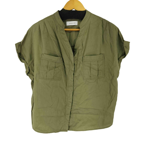 シンプリシテェ SIMPLICITE 23SS セルローススキッパーシャツ レディース