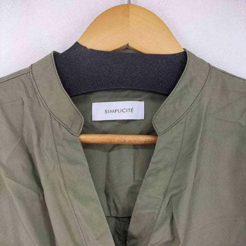 シンプリシテェ SIMPLICITE 23SS セルローススキッパーシャツ レディース