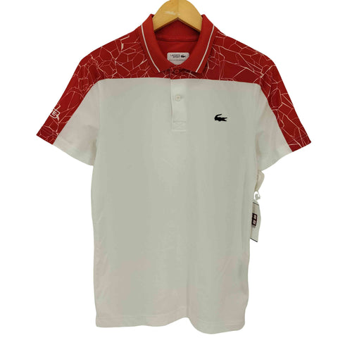 ラコステスポーツ LACOSTE SPORT ロゴワッペンポロシャツ メンズ XS