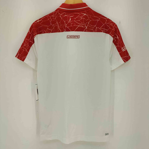ラコステスポーツ LACOSTE SPORT ロゴワッペンポロシャツ メンズ XS