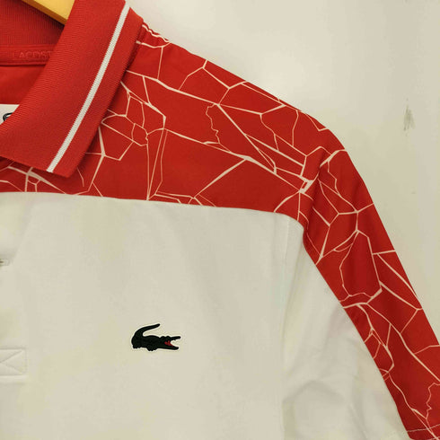 ラコステスポーツ LACOSTE SPORT ロゴワッペンポロシャツ メンズ XS