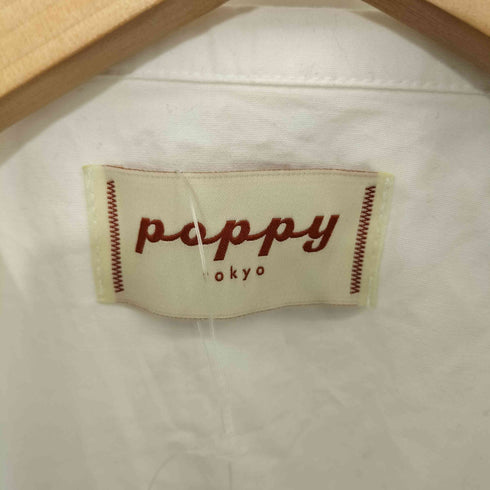 ポピートーキョー poppy tokyo POPPY コットンレースボリュームブラウス レディース FREE