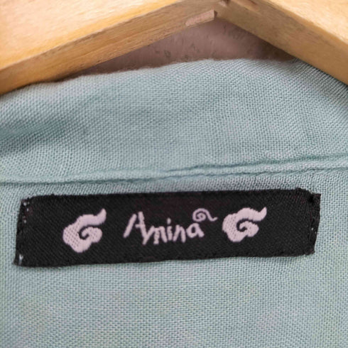 アミナ Amina レーヨンアロハシャツ メンズ
