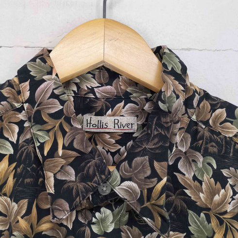 HOLLIS RIVER 花柄コットンシャツ メンズ JPN:XXL