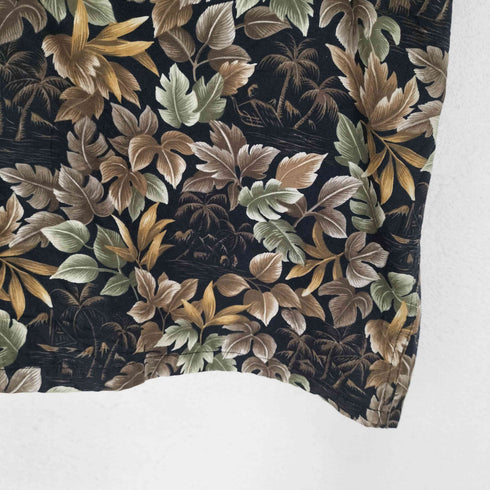 HOLLIS RIVER 花柄コットンシャツ メンズ JPN:XXL