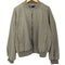 ザラ ZARA スウェード調 ボンバージャケット ジップアップブルゾン レディース import:L