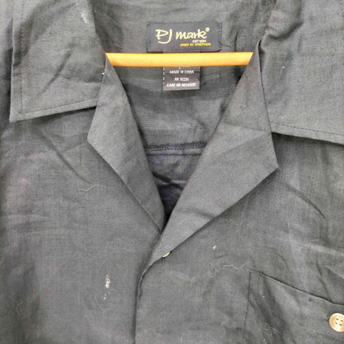 PJ MARK リネンオープンカラーシャツ オーバーサイズ メンズ 3XL