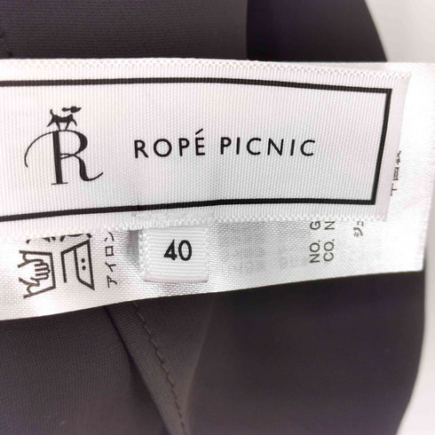 ロペピクニック Rope Picnic キーネックパールハーフブラウス レディース JPN:40