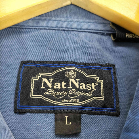 ナットナスト NAT NAST シルクコットンシャツ メンズ JPN:L