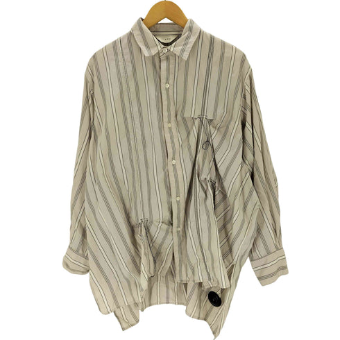 ジエダ Jieda HAND STITCH STRIPE SHIRT メンズ 1