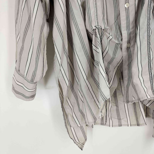 ジエダ Jieda HAND STITCH STRIPE SHIRT メンズ 1