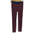 マークバイマークジェイコブス Marc by Marc Jacobs 総柄レギンスパンツ リップ 唇 レディース JPN:XS
