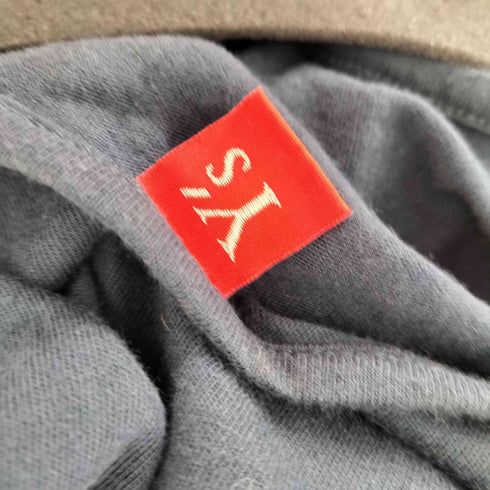 ワイズ Ys Red Rabel 異素材切替ノースリーブワンピース 後染め レディース JPN:2