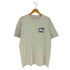 ジャージーズ JERZEES USA製 ダブルステッチ H.B.DUPONT WARIORS プリント 霜降り クルーネックTシャツ メンズ import:L