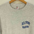 ジャージーズ JERZEES USA製 ダブルステッチ H.B.DUPONT WARIORS プリント 霜降り クルーネックTシャツ メンズ import:L
